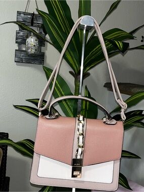 Aldo Color Block Tan, Cream & Taupe